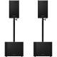 XPRS-1152S Doppelpack + XPRS-102 Doppelpack + Stangen Bundle