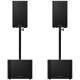 XPRS-1152S Doppelpack + XPRS-122 Doppelpack + Stangen Bundle