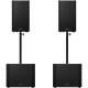 XPRS-1182ST Doppelpack + XPRS-122 Doppelpack + Stangen...