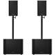 XPRS-1152S Doppelpack + XPRS-82 Doppelpack + Stangen Bundle