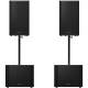 XPRS-1152ST Doppelpack + XPRS-152 Doppelpack + Stangen Bundle