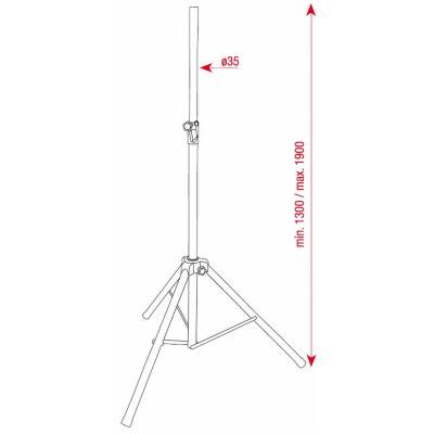 Air Pressure Speaker Stand