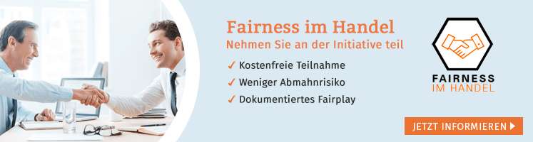 Abbildung Fairness im Handel mit Call To Action für mehr Informationen